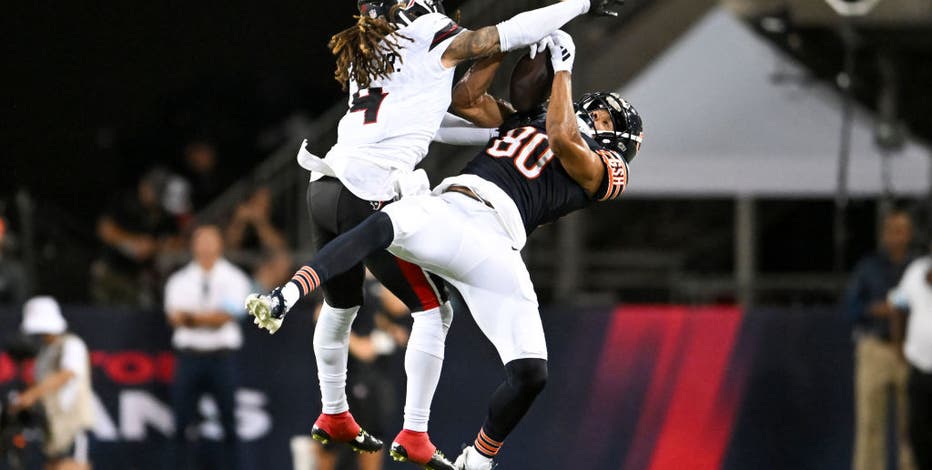 A back up QB, and 6-6 WR: Chicago Bears standouts from Thursday's Hall of Fame Game