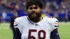 Chicago Bears will be without 2 key pieces of their offensive line Sunday