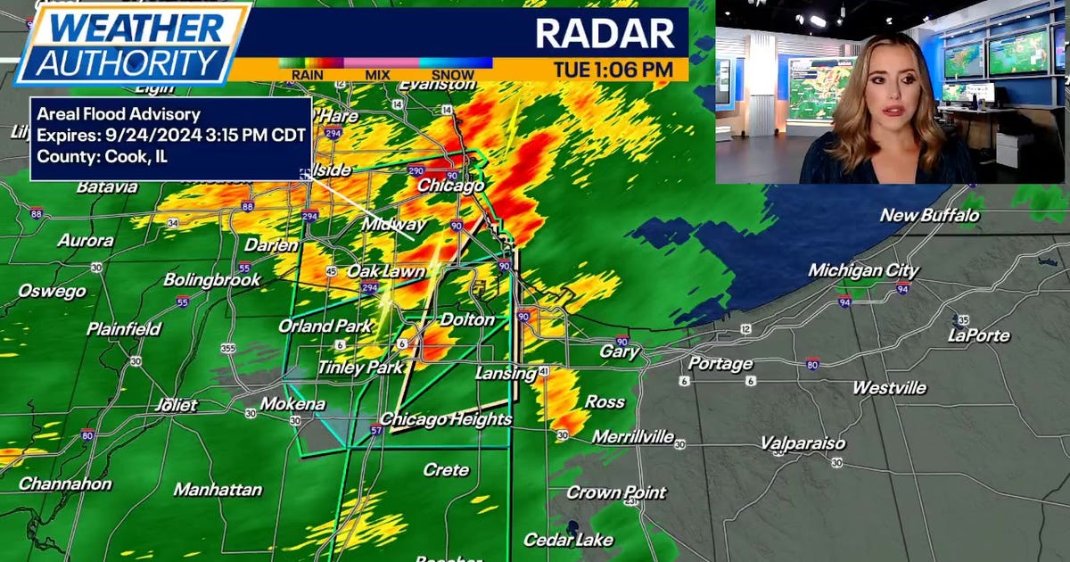 Chicago weather: Southern Cook County braces for flash flooding | FOX ...