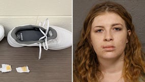 Suburban woman charged with smuggling drug-soaked paper hidden in shoes into Cook County Jail