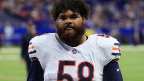 Chicago Bears RT Darnell Wright is day-to-day; here what it means for the offensive line