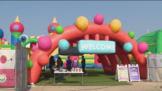 World’s biggest bounce park opens at Yorktown Center