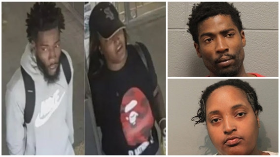 Duo charged in robbery, hammer attack at CTA Blue Line station