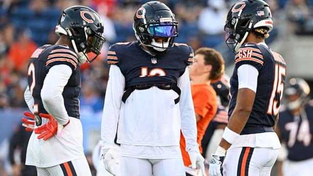 Chicago Bears will be without 2 rotational players Sunday, Rome Odunze & Keenan Allen are game-time decision