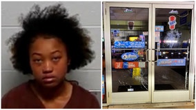 Wisconsin woman accused of attempted burglary at Beach Park gas station