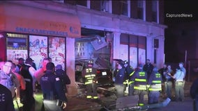 Teens crash stolen car into Englewood store, owner says he's 'devastated'