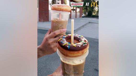 McDonald’s adding Krispy Kreme doughnuts to the menu in Chicagoland, northwest Indiana