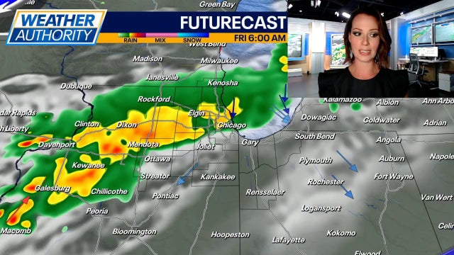 Chicago weather: Rain possible for Friday morning commute