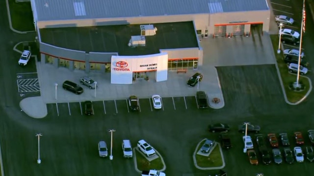 DeKalb police shoot knife-wielding man at car dealership after employees allegedly assaulted