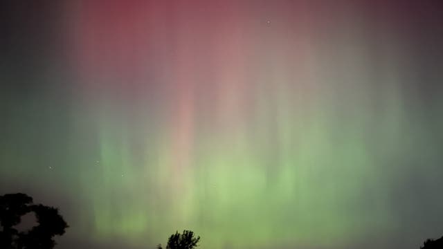 Northern lights visible Thursday night across Chicagoland