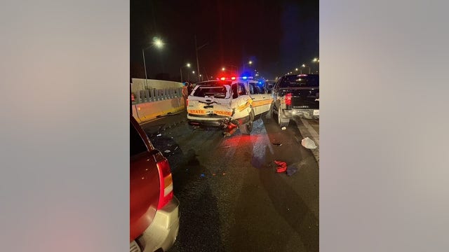 Chicago man arrested for DUI after striking trooper squad car on I-55: ISP