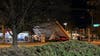 Gas station canopy collapses onto cars in Crystal Lake