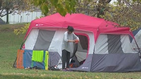 Tent cities continue to grow along Chicago's lakefront, sparking concerns for residents