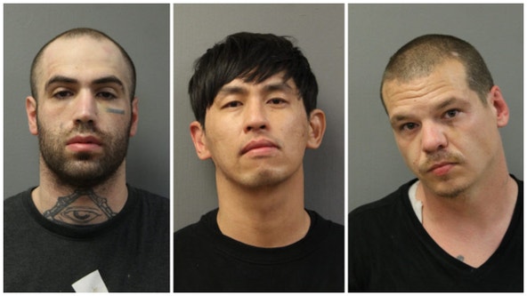 3 charged in string of burglaries, thefts on NW Side