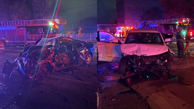 1 dead, 13 injured in high-speed crash involving CTA bus on South Side