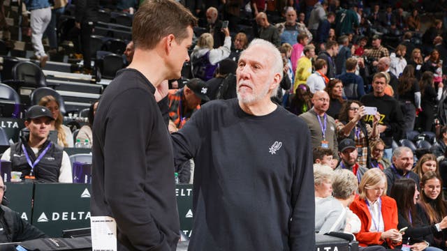 Spurs coach Gregg Popovich had a stroke earlier this month, is expected to make full recovery