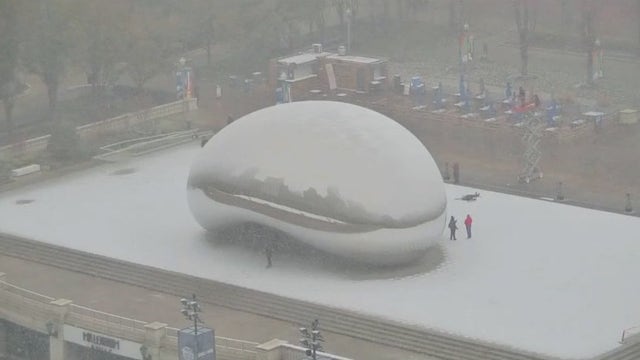 PHOTOS: See Chicago's first snowfall of the season