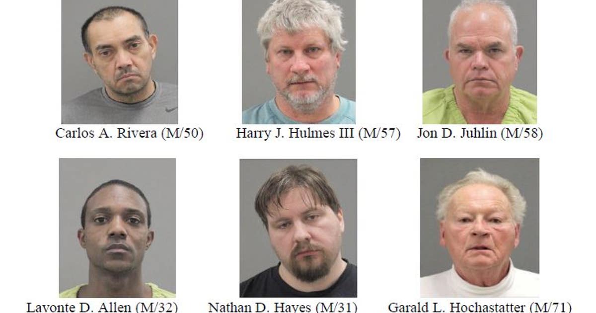 Six men arrested in Rockford-area human trafficking operation: state ...