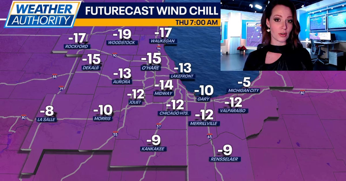 Chicago weather: Wind chills plummet to -10 to -20 | FOX 32 Chicago