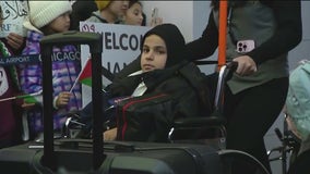 8 injured Gaza children arrive in Chicago for medical care