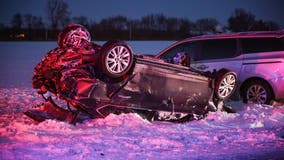 Four-vehicle crash in Marengo leaves one critical, two hospitalized