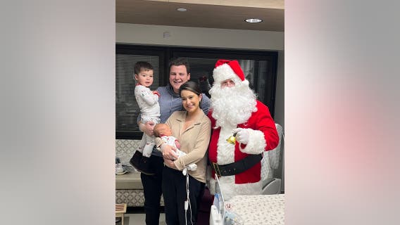 Santa brings cheer to Downers Grove NICU families