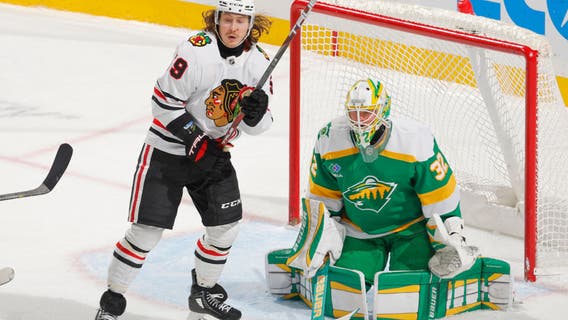 Faber scores as the Wild snap a 4-game losing streak with a 4-3 win over the Blackhawks