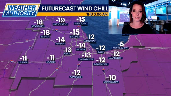 Chicago weather: Dangerously cold wind chills expected