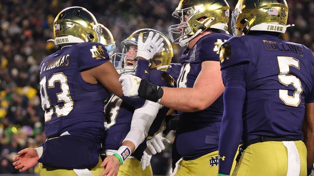 Takes from No. 7 Notre Dame vs. No. 10 Indiana in the College Football Playoff first round