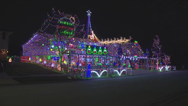 Iconic Christmas lights display in Tinley Park brings joy and supports PAWS