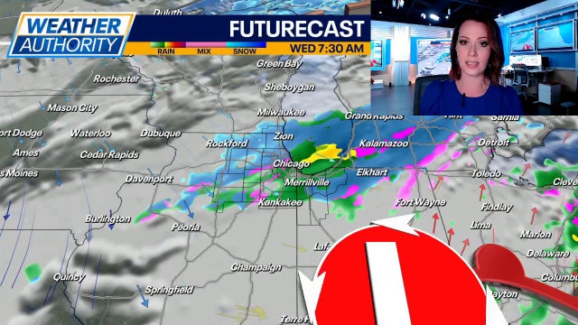 Chicago weather: Weekend warmup will come with rain