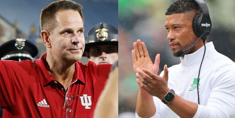 College Football Playoff: Notre Dame vs. Indiana, 2 teams with 2 different states of being