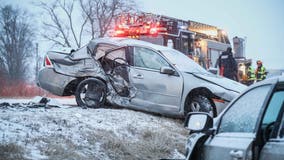 Woodstock crash sends two drivers to hospital, one seriously hurt