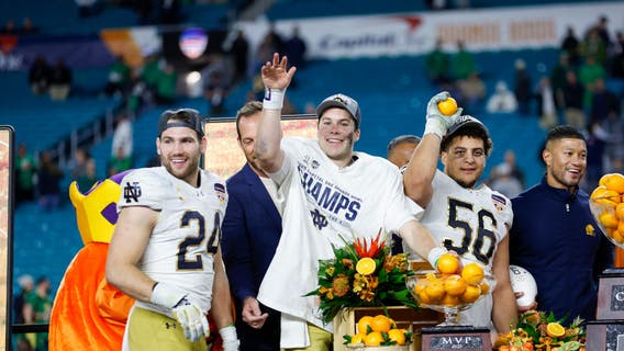 For Notre Dame QB Leonard, it was about the ring, not money. Now he waits for title-game opponent