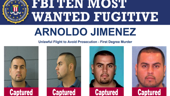 Chicago fugitive on FBI's Most Wanted List for wedding night killing captured in Mexico