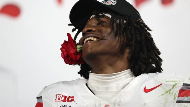 No. 6 Ohio State routs top-ranked Oregon 41-21 in the Rose Bowl, advances to CFP semifinals