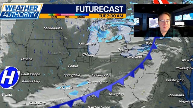 Chicago weather: Flurries overnight, bitter cold temps to start the week