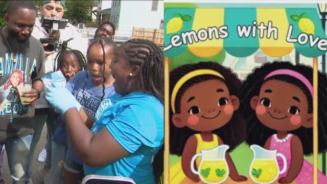 Chicago sisters write children's book after raising funds with lemonade stand for Sky game