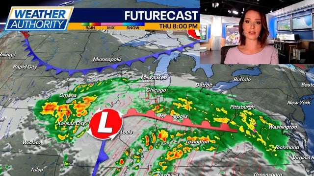 Chicago weather: Storm system will bring wintry mix