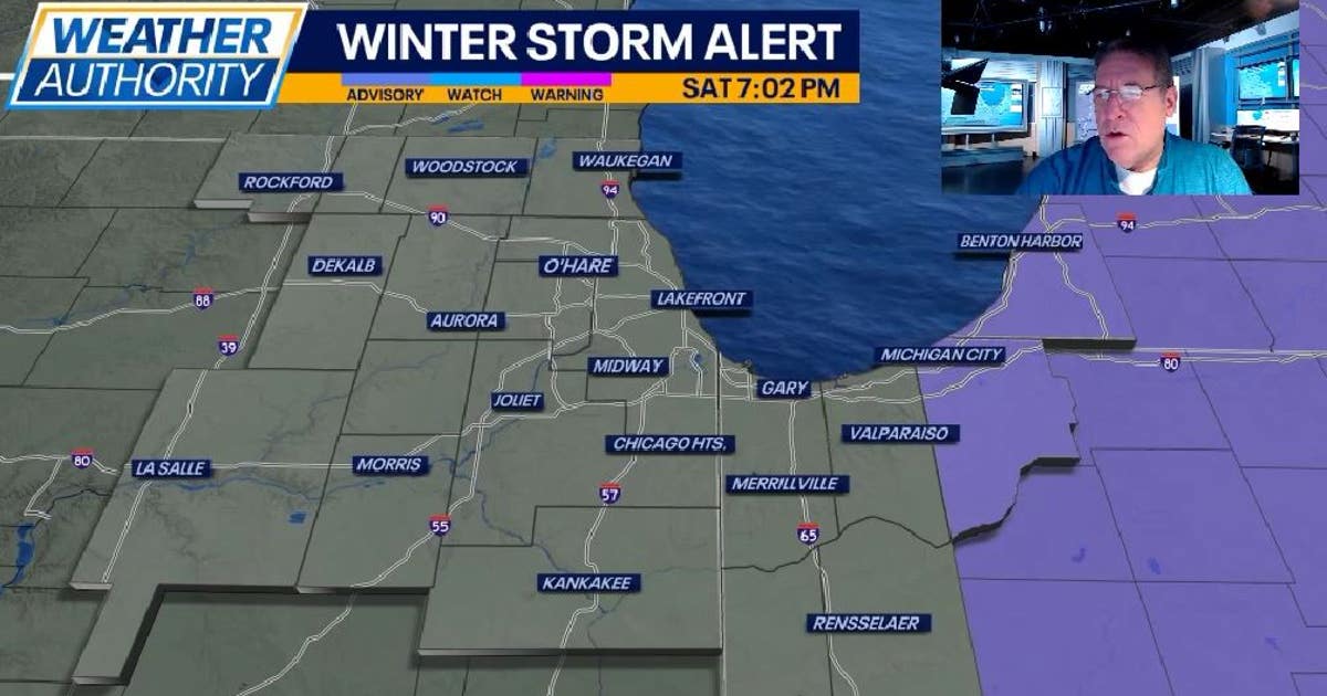 Chicago weather: Snowfall ends, brutal cold moves in | FOX 32 Chicago