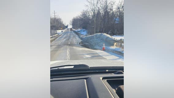 Flooding closes roads in Barrington due to drainage issues