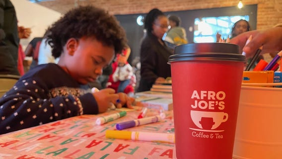 Afro Joe’s uses coffee, community to inspire young readers in Beverly