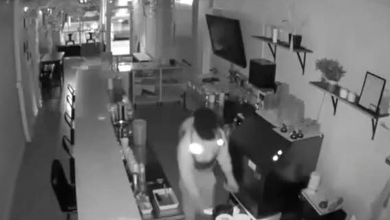 Burglar hits more than two dozen Chicago businesses, still at large police say