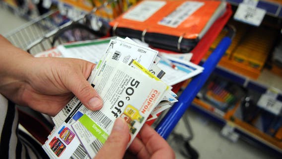 Woman saves $12,000 by shopping with coupons, quits job