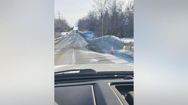 Flooding closes roads in Barrington due to drainage issues