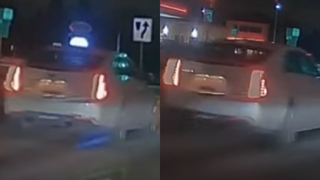 PHOTOS: Suburban police search for driver who struck pedestrian, fled the scene