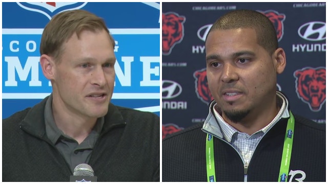 NFL Combine: Live updates as Chicago Bears GM Ryan Poles & coach Ben Johnson speak to the media