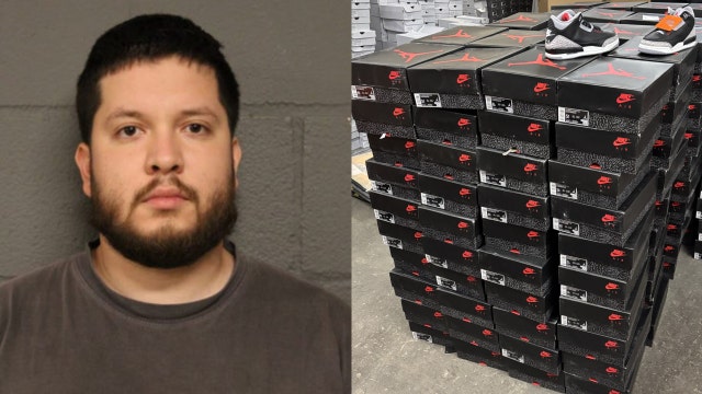 Man arrested after Cook County investigators find $1M worth of suspected stolen Nike, New Balance shoes
