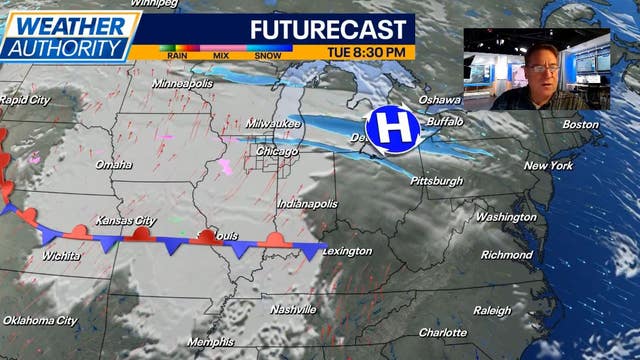 Chicago weather: Chance for wintry mix on Wednesday