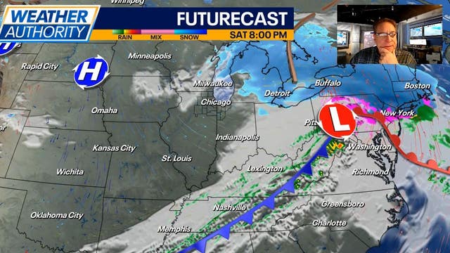 Chicago weather: Wintry mix wraps up tonight, clearer skies on Sunday